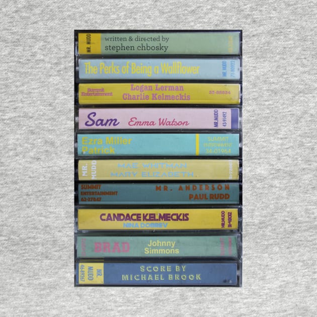 The Perks of Being a Wallflower Cassettes by JordanBoltonDesign